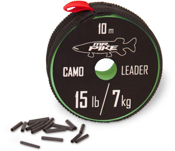 Mr. Pike Camo Coated Leader Material