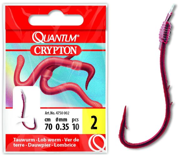 Crypton Lob Worm hook-to-nylon