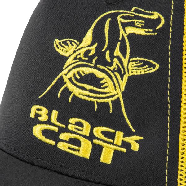 Casquette Trucker Cap Noire et Jaune